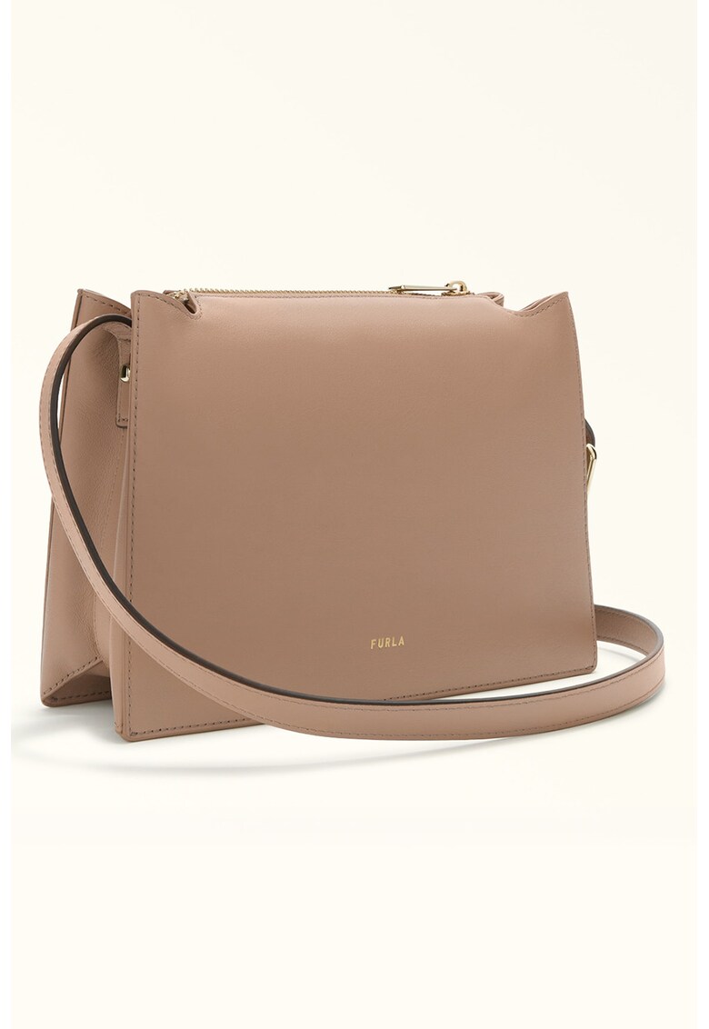 Furla Кожена чанта Nuvola S за Жени Furla Кожена чанта Nuvola S за Жени