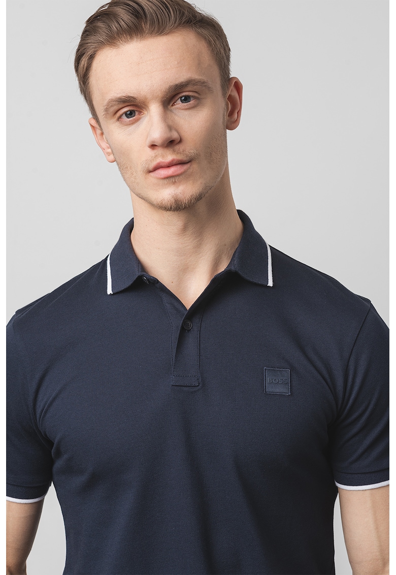 Tricou polo slim fit Passertip