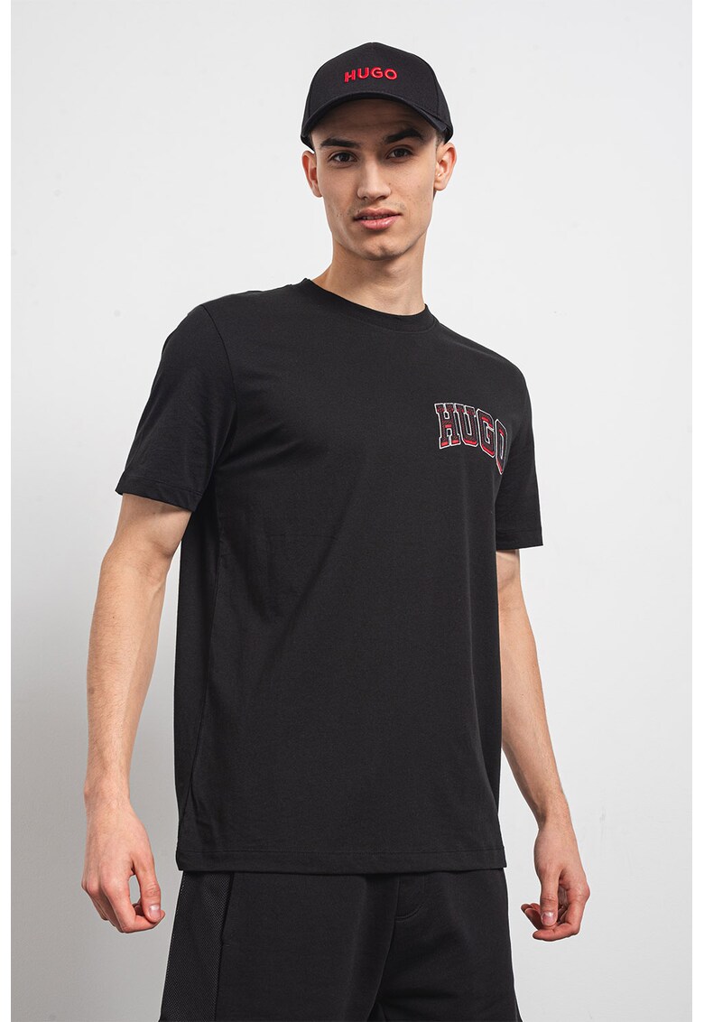 Tricou de bumbac cu logo
