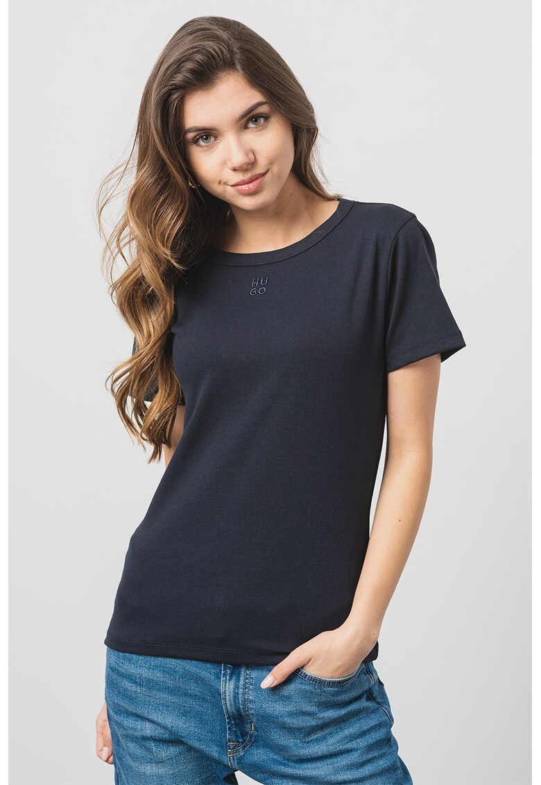 Tricou cu decolteu rotund
