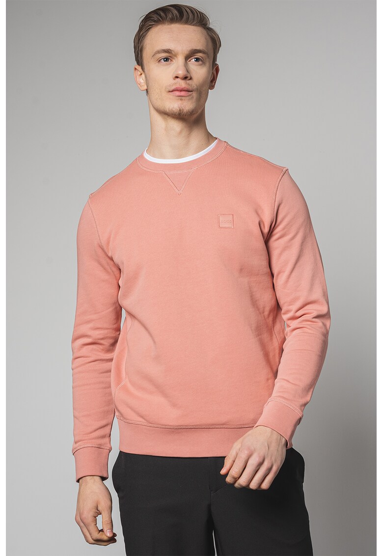 Bluza de trening relaxed fit cu decolteu la baza gatului We Start