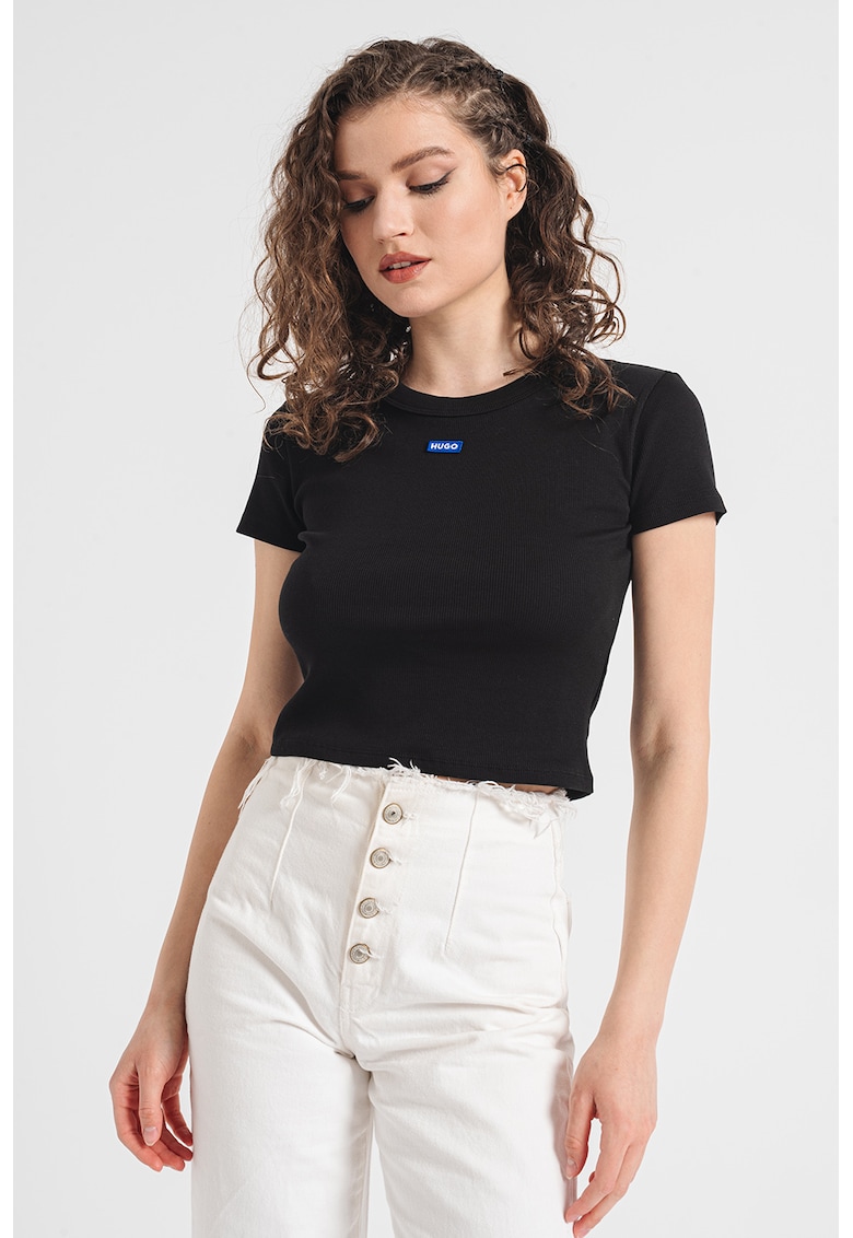 Tricou crop slim fit Baby