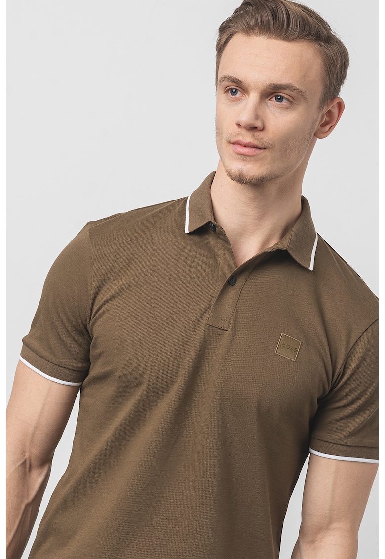 Tricou polo slim fit Passertip