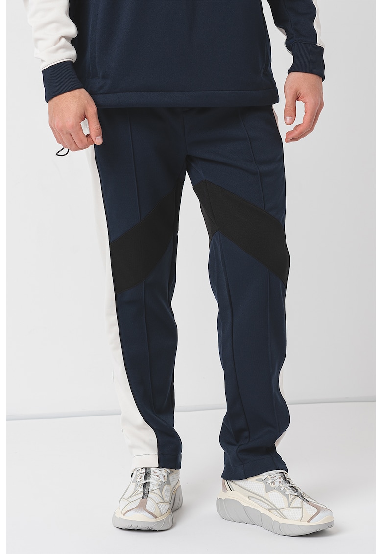 Pantaloni de trening colorblock - uni