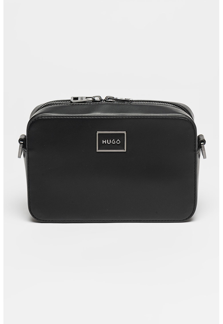 Geanta crossbody de piele ecologica cu fermoar bidirectional Elliott