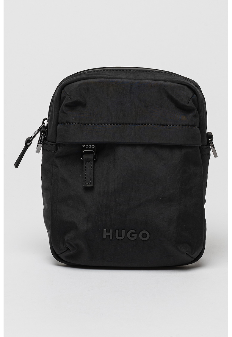Geanta crossbody cu bareta logo Luka