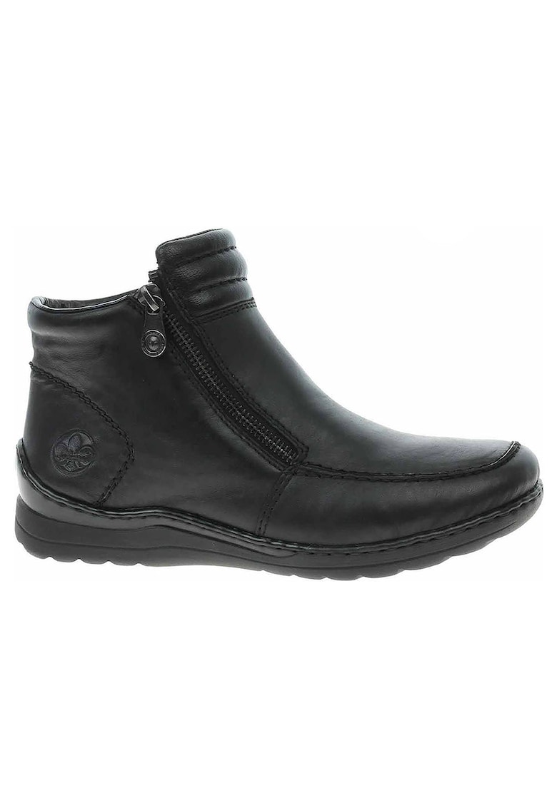 Rieker Ghete dama - Piele - Negru - Negru