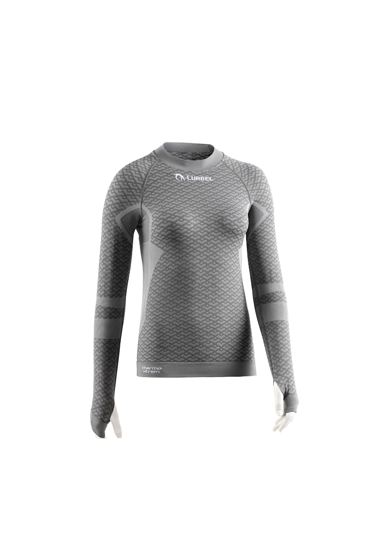 Lurbel Tricou termic cu maneca lunga femei - Volcano - gri deschis