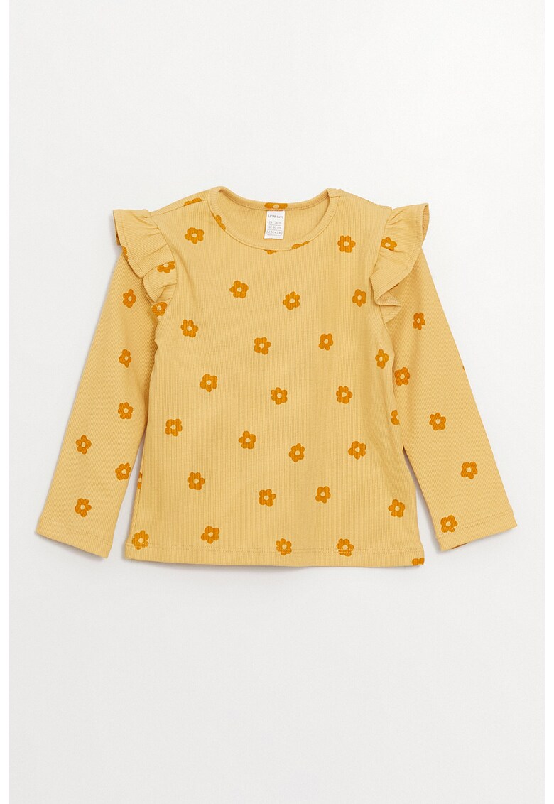Bluza cu model si volane