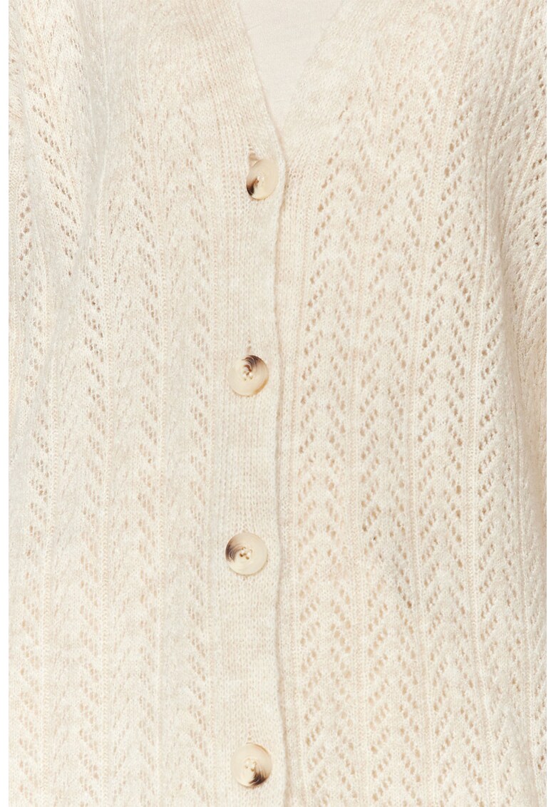 Cardigan supradimensionat cu maneci cazute