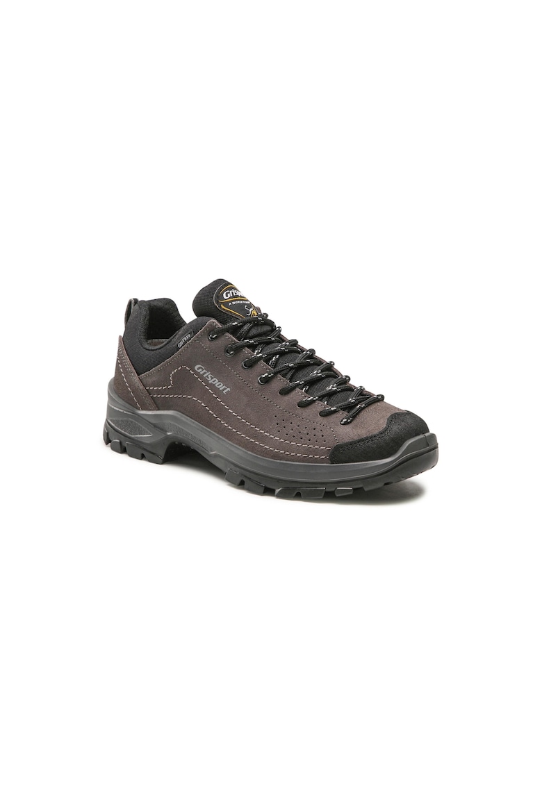 Pantofi trekking barbati - 300552032 - Piele naturala - Gri