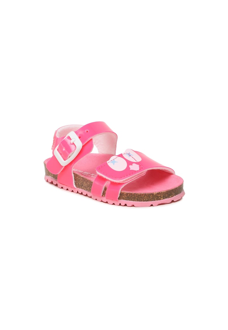 Sandale Fete - 302669127 - Piele ecologica - Roz - Roz