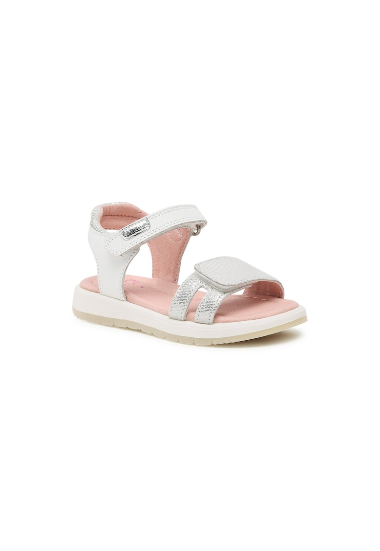 Sandale Fete - 302664207 - Piele naturala - Alb -