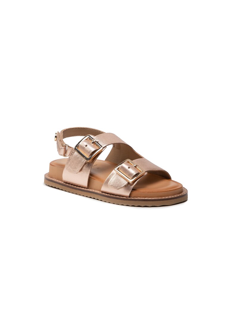 Sandale Fete - 209648348 - Piele naturala - Roz -