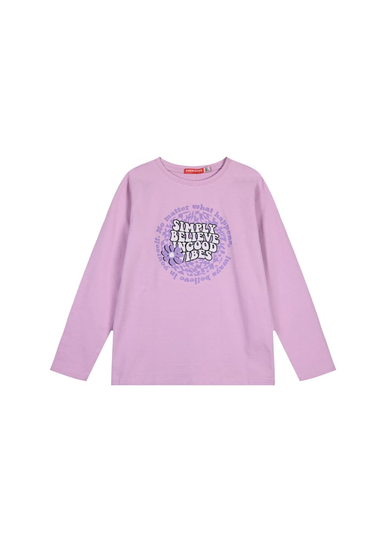 Bluza pentru fete - Bumbac`` - Mov