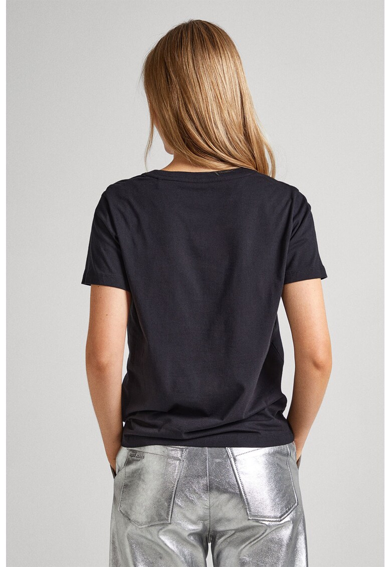 Tricou de bumbac cu imprimeu foto
