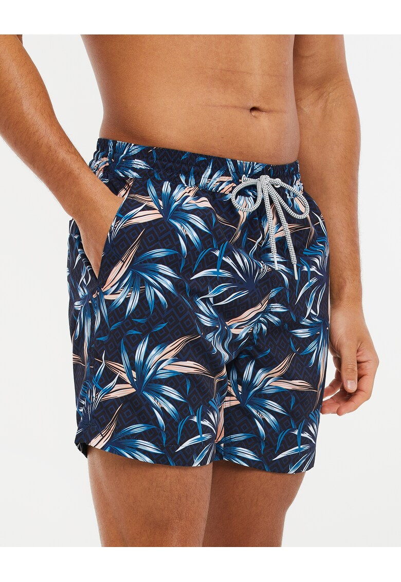 Pantaloni scurti de baie cu model tropical Morro 3643