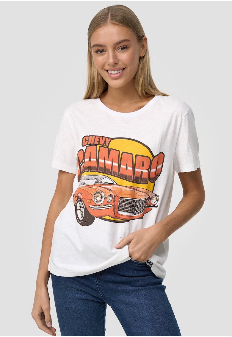 Tricou de bumbac cu imprimeu Camaro 4023
