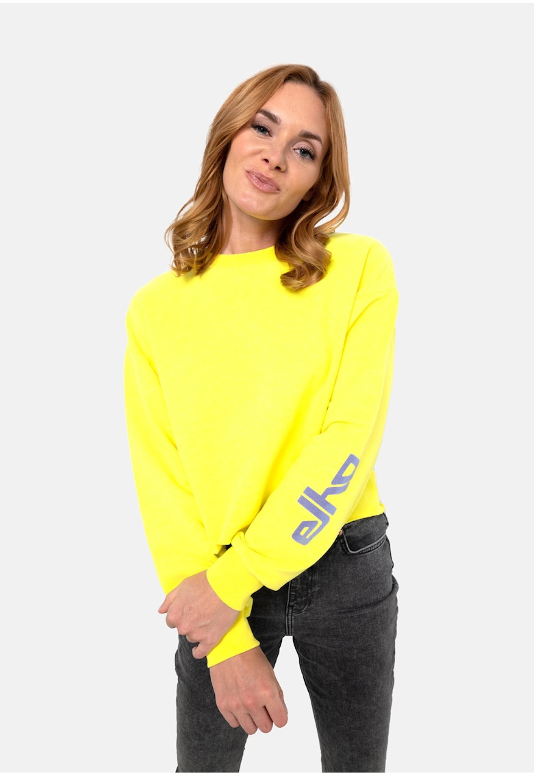 Bluza unisex de trening cu decolteu la baza gatului Wien 6935