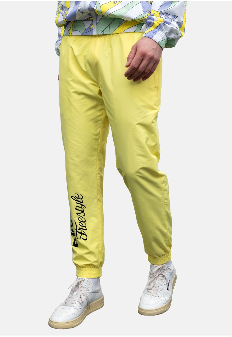 Pantaloni de trening cu imprimeu logo - pentru fitness riva 6431