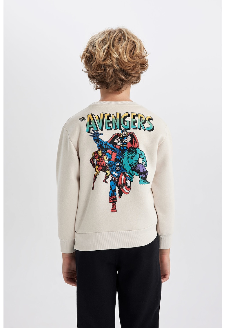 Bluza de trening cu imprimeu marvel