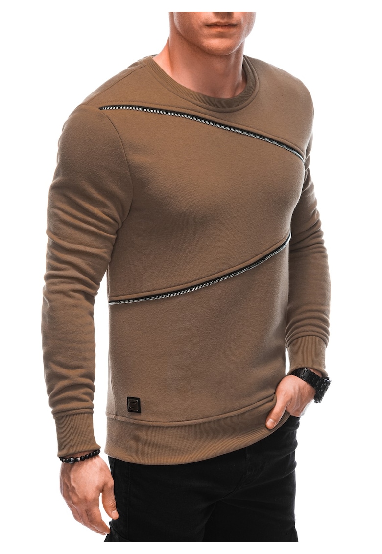 Bluza cu fermoare decorative OM-SSNZ-22FW-005 - Barbati Bluza cu fermoare decorative OM-SSNZ-22FW-005 - Barbati