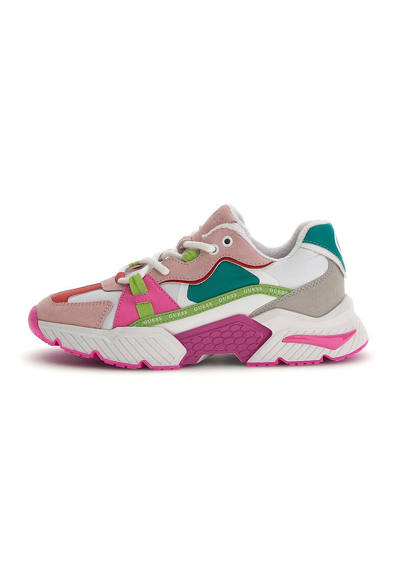 Pantofi colorblock