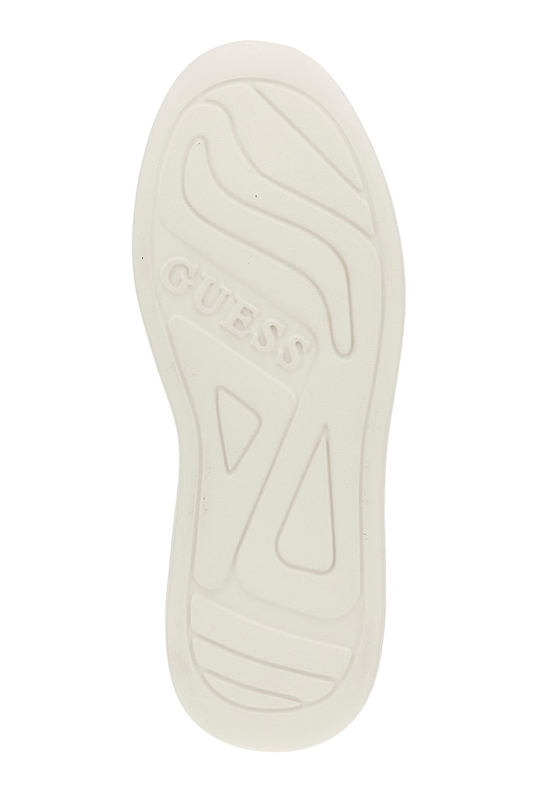 Pantofi sport de piele cu garnituri de piele ecologica