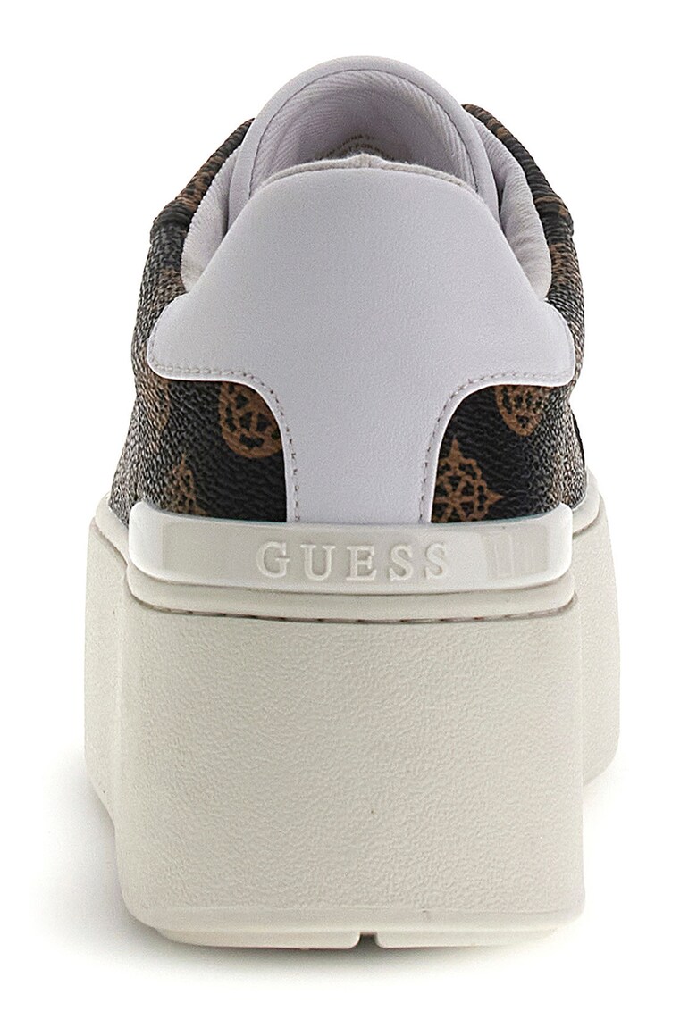 Pantofi sport flatform cu model cu monograma