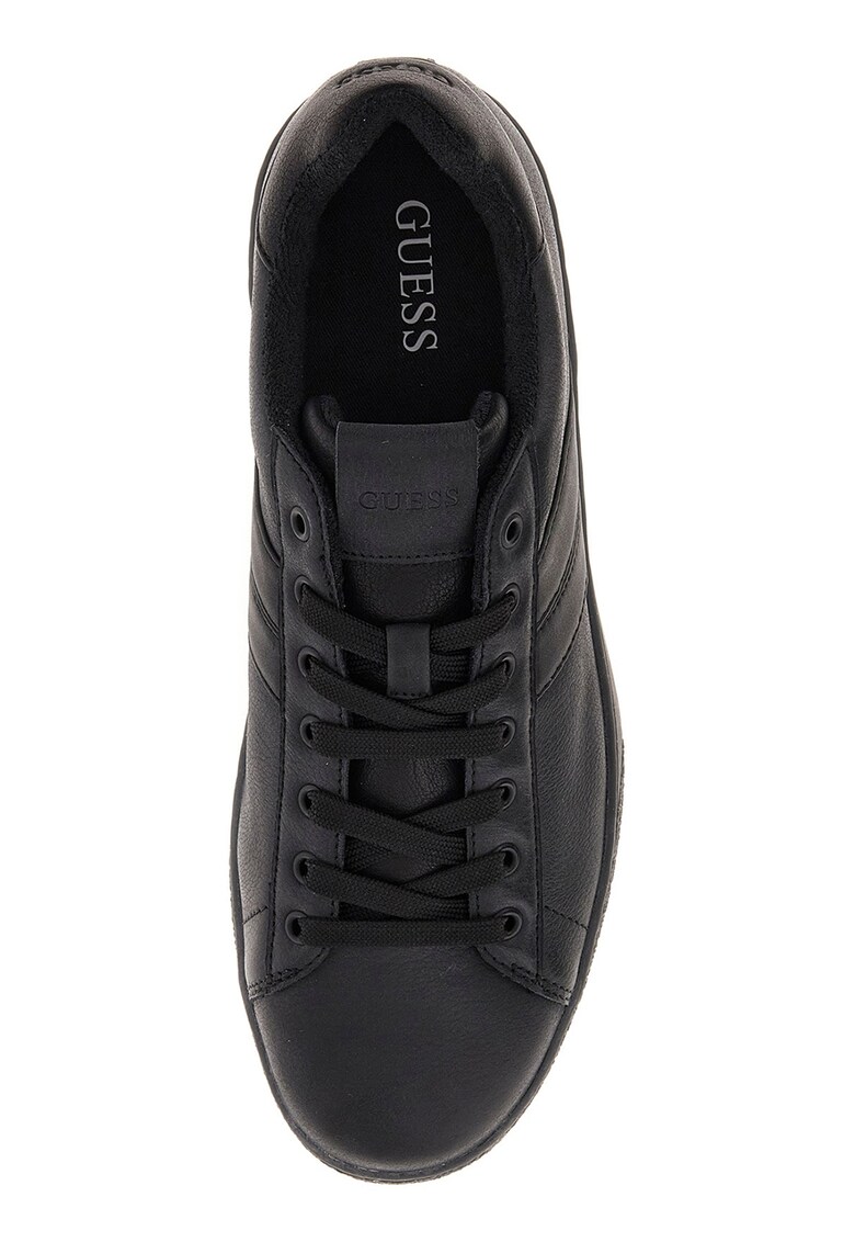 Pantofi sport uni de piele si de piele ecologica