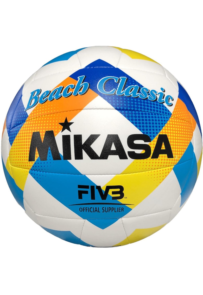 Minge volei de plaja - Nr.5 - Piele ecologica - Multicolor