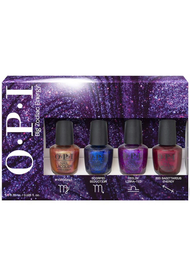 Set lacuri de unghii Nail Lacquer Big Zodiac Energy Collection - 4x3.75 ml