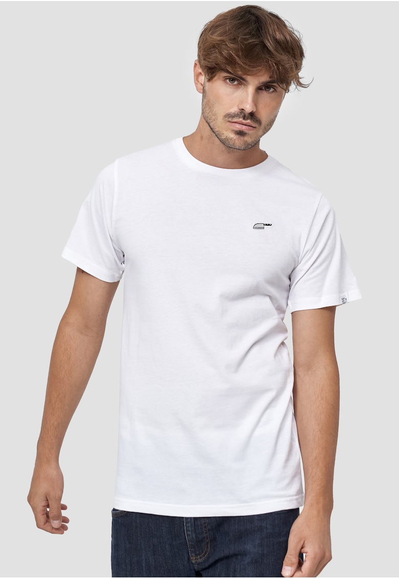 Tricou cu broderie pe piept Messer 2969