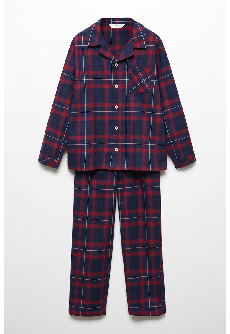 Pijama de bumba cu model in carouri