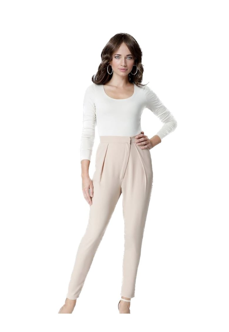 Pantaloni eleganti de dama - Ardal - bej