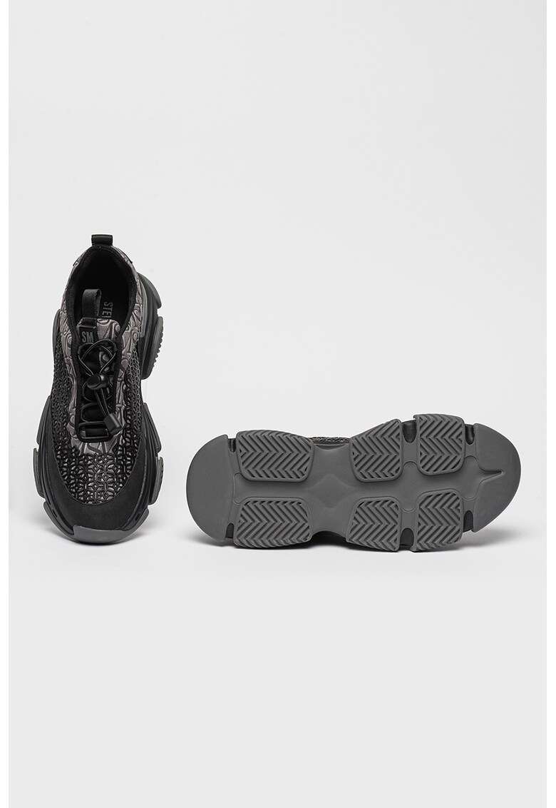 Pantofi sport masivi cu sireturi elastice