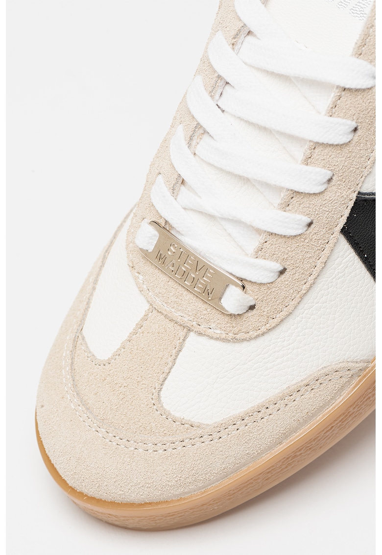 Pantofi sport cu insertii de piele intoarsa