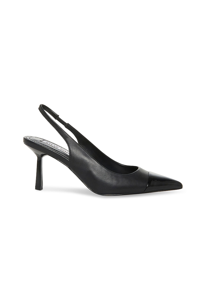 Sandale slingback de piele