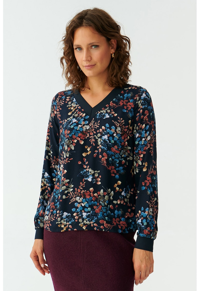 Bluza cu imprimeu floral Wikami