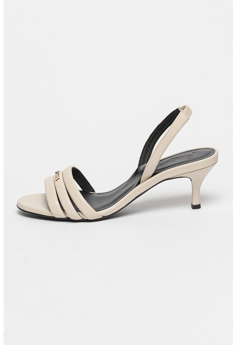 Sandale slingback de piele Core