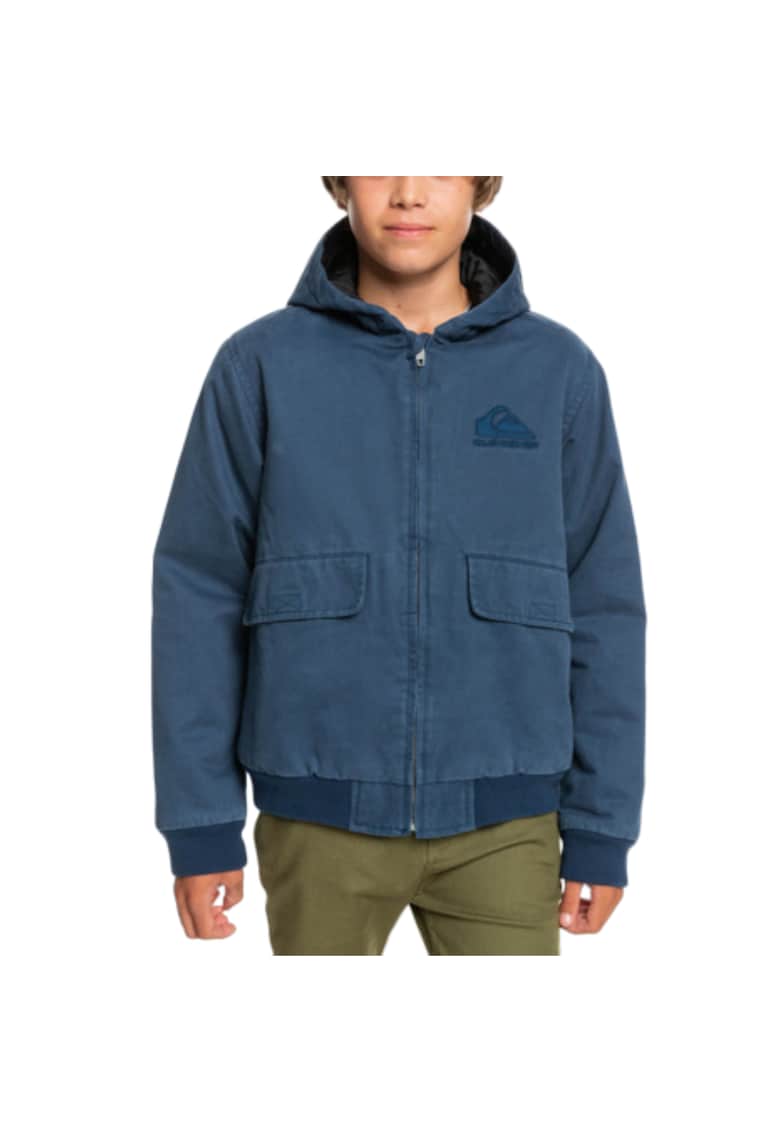 Jacheta copii - Bumbac - Albastru