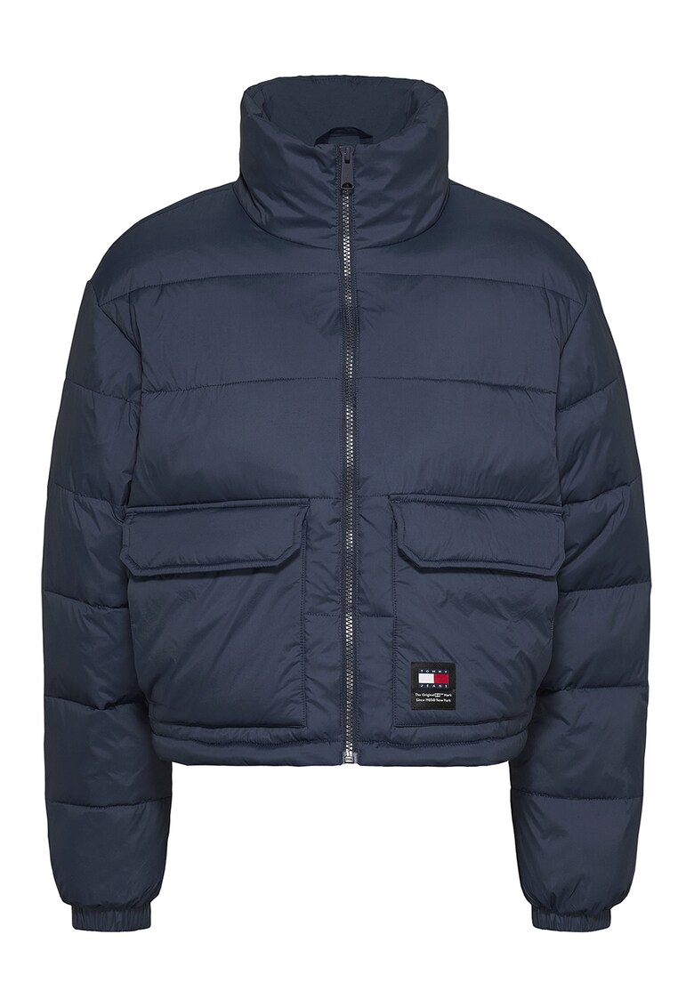 Tommy Jeans Зимно яке с висока яка за Жени Tommy Jeans Зимно яке с висока яка за Жени