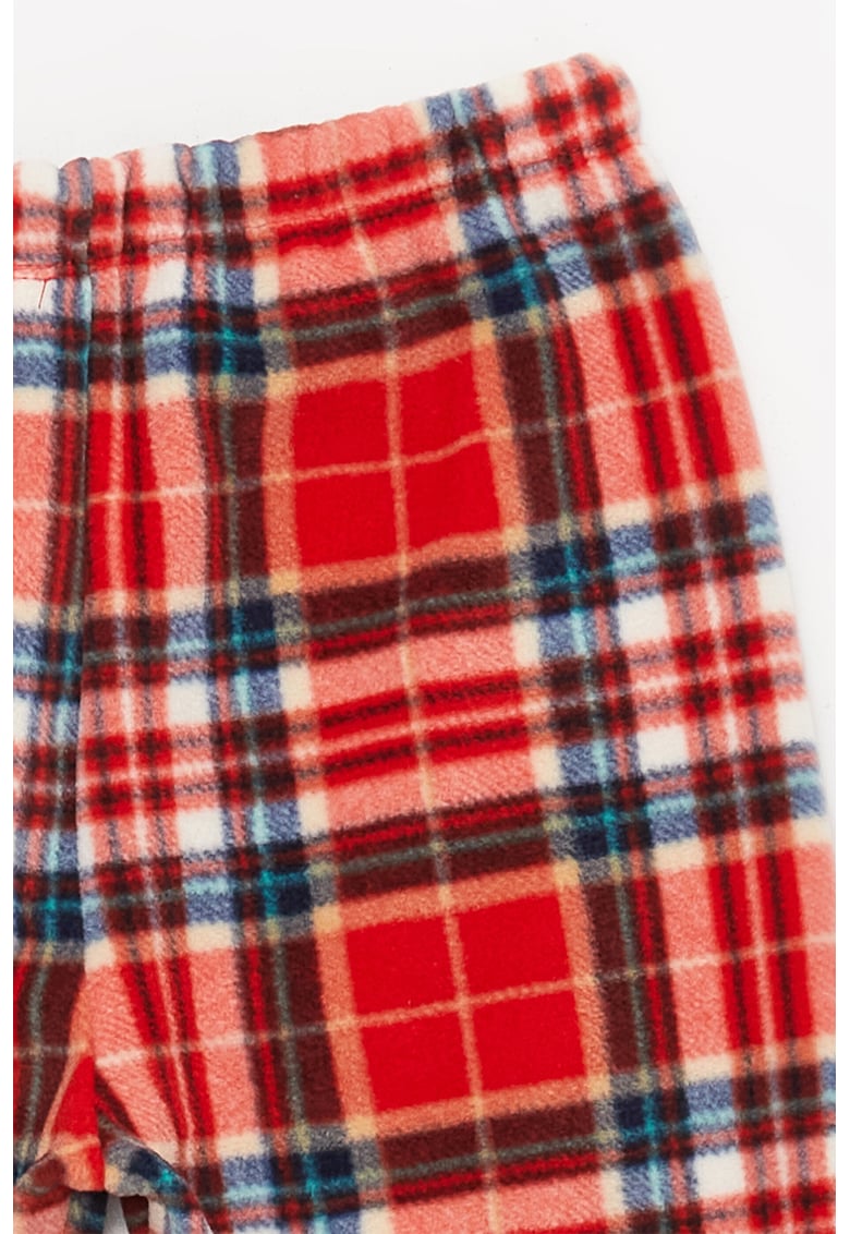 Pijama cu pantaloni lungi in carouri
