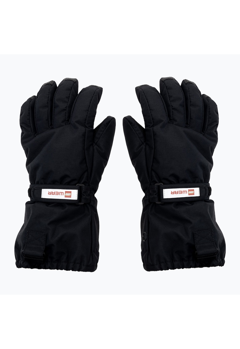 Manusi de ski copii -  Lwatlin 700 - Nailon/Fleece - Negru - 134-140cm