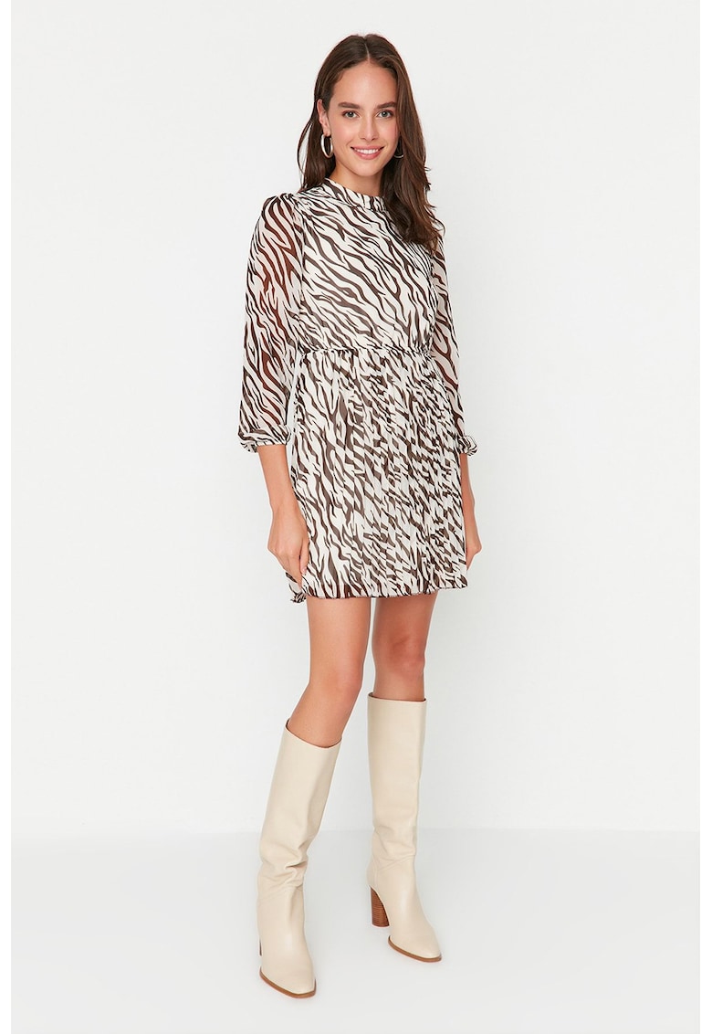 Rochie cu animal print