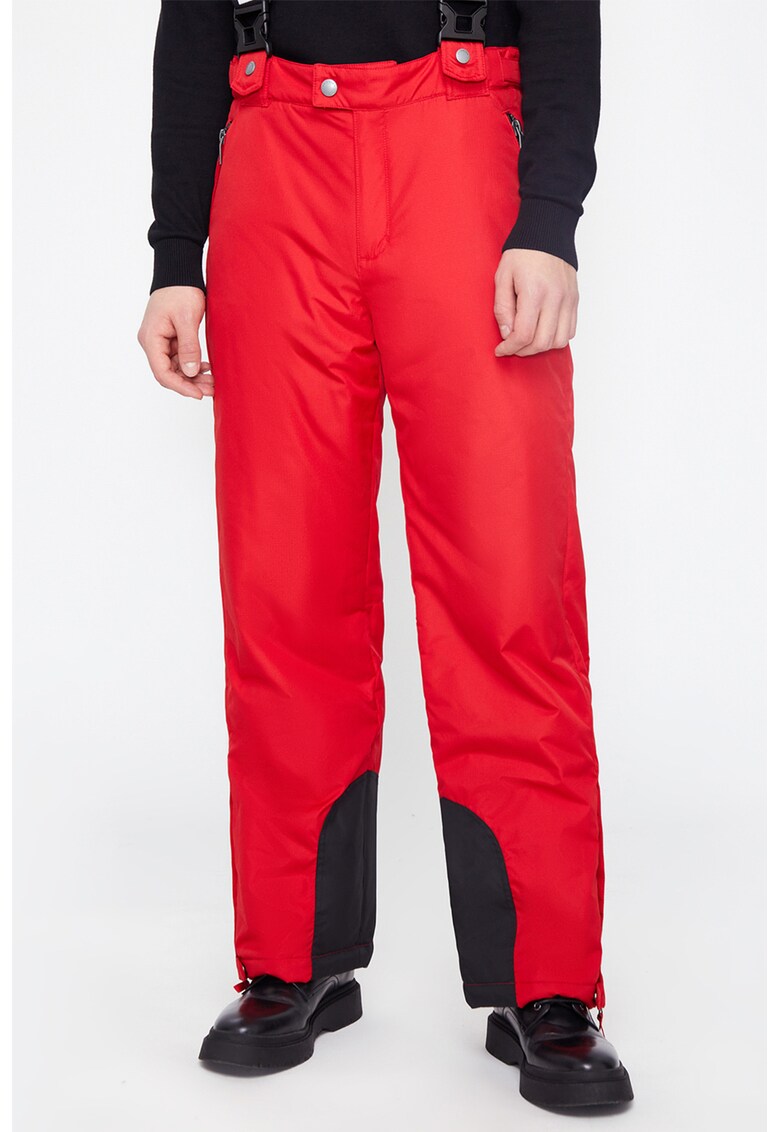 Pantaloni cu bretele pentru ski