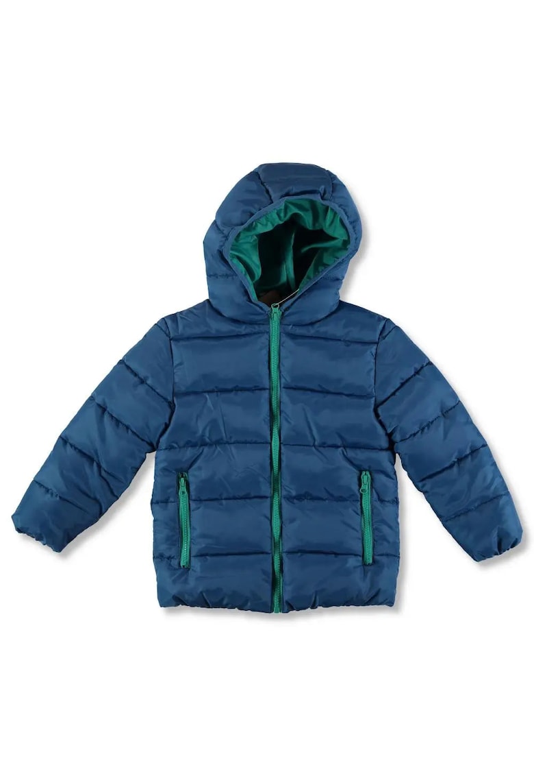 Geaca groasa baieti - Wooloo Mooloo - cu gluga - albastra - 90774-3