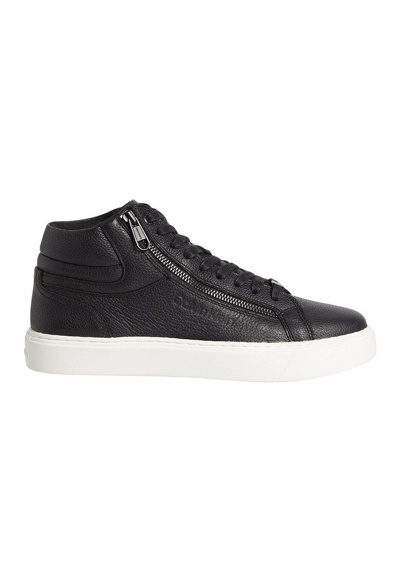 Pantofi sport mid-high din piele