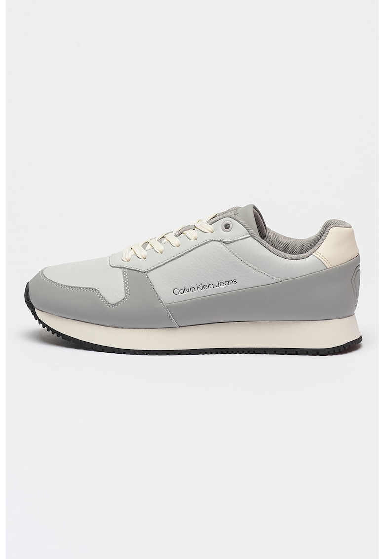 Pantofi sport low-cut de piele Retro Runner