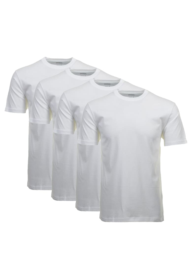 Set de tricouri de casa cu decolteu la baza gatului - 4 piese